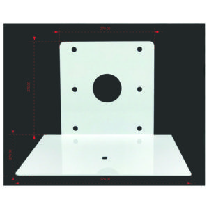 Wall Bracket Thin Profile for Polycom Dimensions