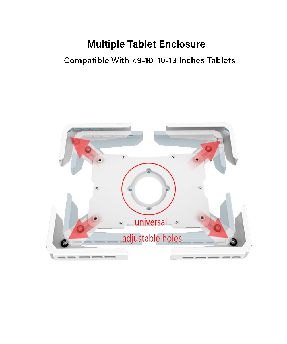 Adjustable To Meet Your Tablet Size.